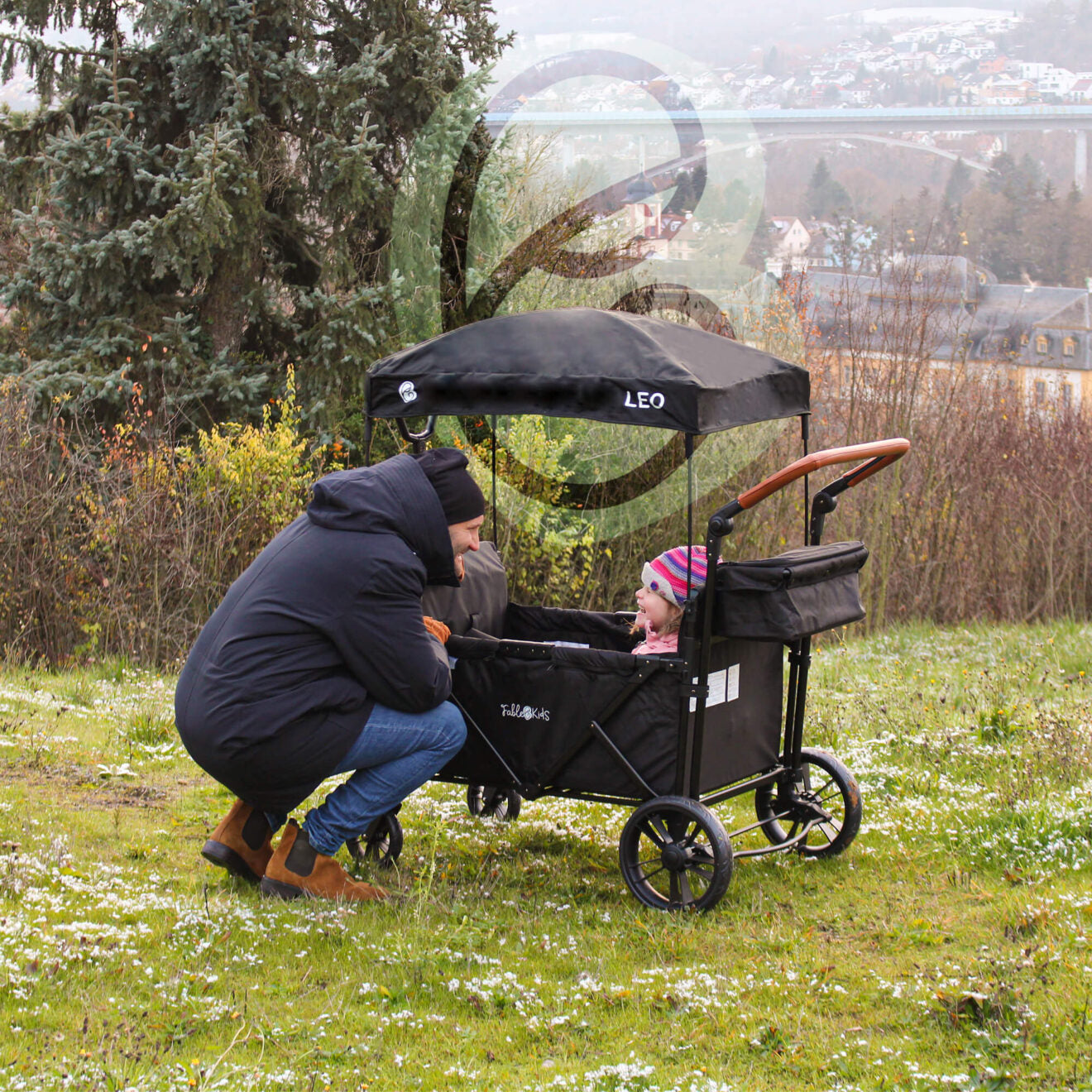 FableKids Bollerwagen LEO X2 Lite - Neu