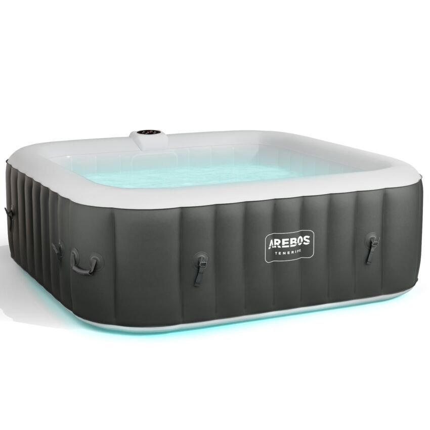 Spa Pool Tenerife quadratisch mit LED 2400W