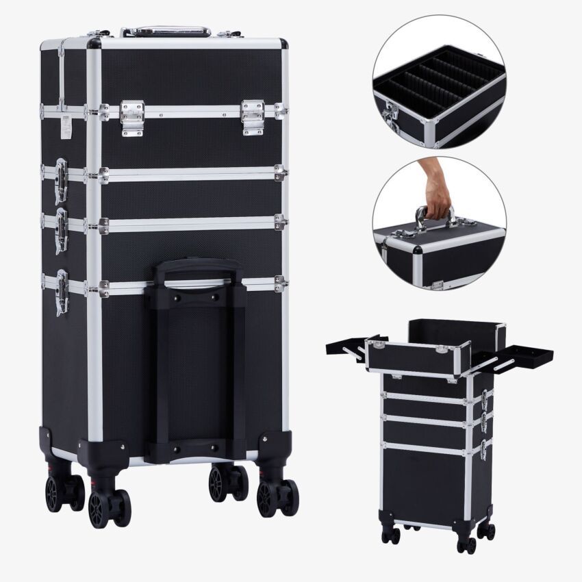 Kosmetikkoffer XL - 66l inkl. Rollen