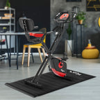 Heimtrainer Ergometer mit Power Ropes
