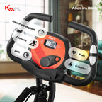 Heimtrainer Ergometer mit Power Ropes