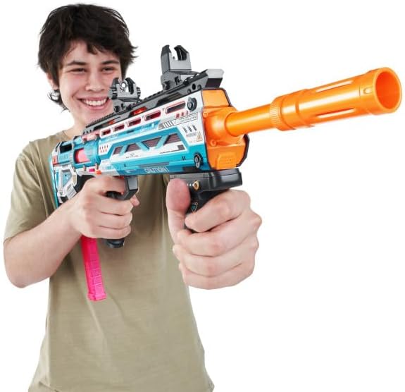 XSHOT Skins Pro Series Longshot by ZURU with 40 Darts, Air Pocket Technology Darts and Dart Storage, Outdoor Toy for Boys and Girls, Teens and Adults (Sinister)