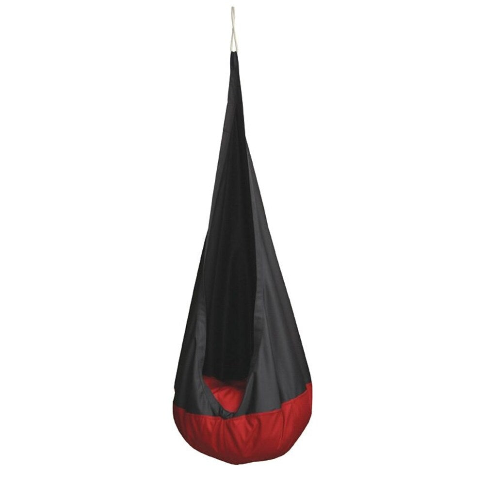 roba Hängehöhle für Kinder - Hängesessel / Hängesack für Kinderzimmer - Indoor und Outdoor nutzbar - bis 50 kg belastbar - Rot / Blau