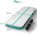 Turnmatte Aufblasbar Airtrack Fitness-Sport-Gymnastikmatte 4 Meter