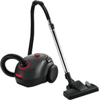 Grundig, VCC 3850 A Bodenstaubsauger mit Beutel, 800W, 2,1 L, Schwarz/Rot