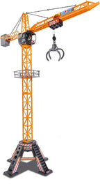 Dickie Toys Giant Crane (203462412) – Kabelgesteuerter Spielzeugkran, 120 cm