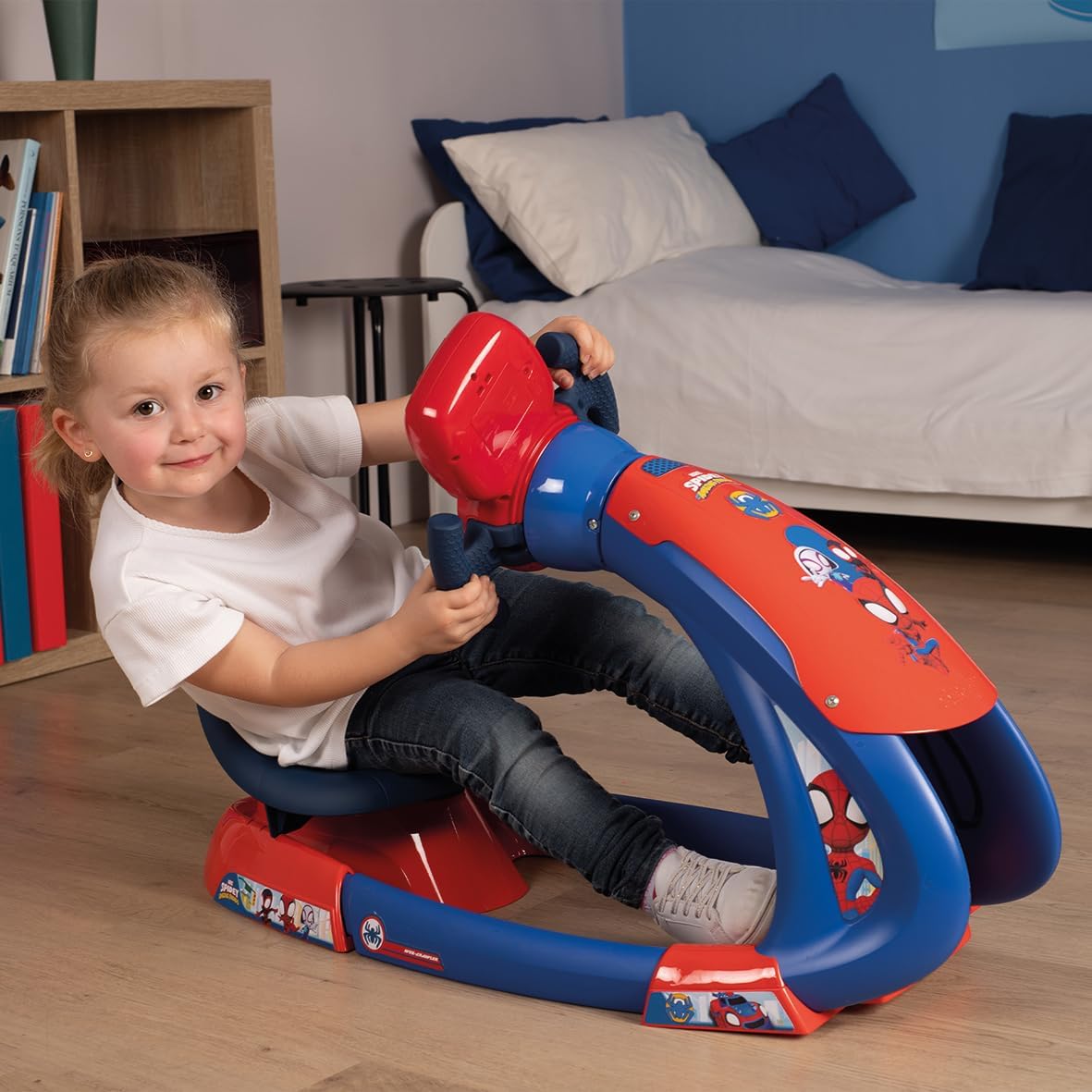 Smoby Spidey V8 Driver – Fahrsimulator für Kinder