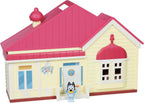 Bluey Familienhaus-Spielset mit 6,3 cm beweglicher Figur, mehrfarbig (13024)