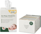GRÜNSPECHT Bio-Pflege-/Windelvlies, Einlage für Stoffwindeln, 100% biologisch abbaubar, weich, reißfest & saugstark, Spendersystem für Wickeltisch, 70 Blätter (699-00)