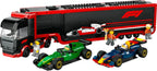 LEGO® City 60445 F1® Transporter mit RB20 & AMR24 F1® Rennautos