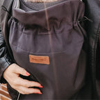 Hoppediz Tragecover aus Softshell - Universalcover für Babytrage und Tragetuch (grau)