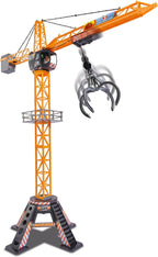 Dickie Toys Giant Crane (203462412) – Kabelgesteuerter Spielzeugkran, 120 cm