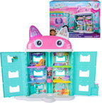 DREAMWORKS GABBY'S DOLLHOUSE: DER FILM - Puppenhaus zum Kinofilm, über 60 cm groß, mit Gabby-Figur & Dollhouse Zubehör, für Kinder ab 3 Jahren, 1:12