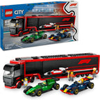 LEGO® City 60445 F1® Transporter mit RB20 & AMR24 F1® Rennautos