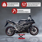 Arebos Motorradheber 500kg