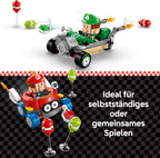 LEGO Mario Kart – Baby Mario vs. Baby Luigi, Nintendo Figuren zum Sammeln, 2 baubare Spielzeugflitzer, Geschenk für Jungen, Mädchen und Gamer ab 8 Jahren, Abenteuer Spielzeug 72034