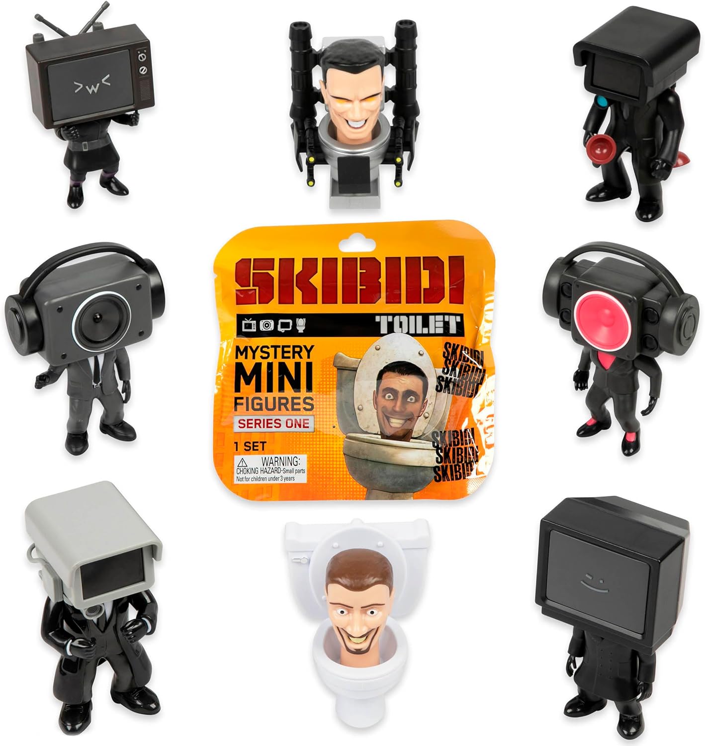 Skibidi Toilet | 6 cm Mini Figures