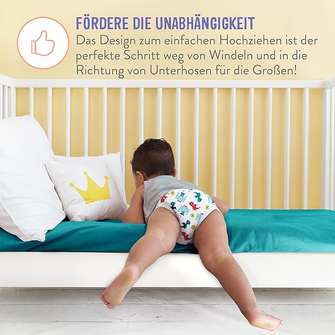 Bambino Mio, Wiederverwendbare Töpfchen-Trainingshose für Jungen und Mädchen