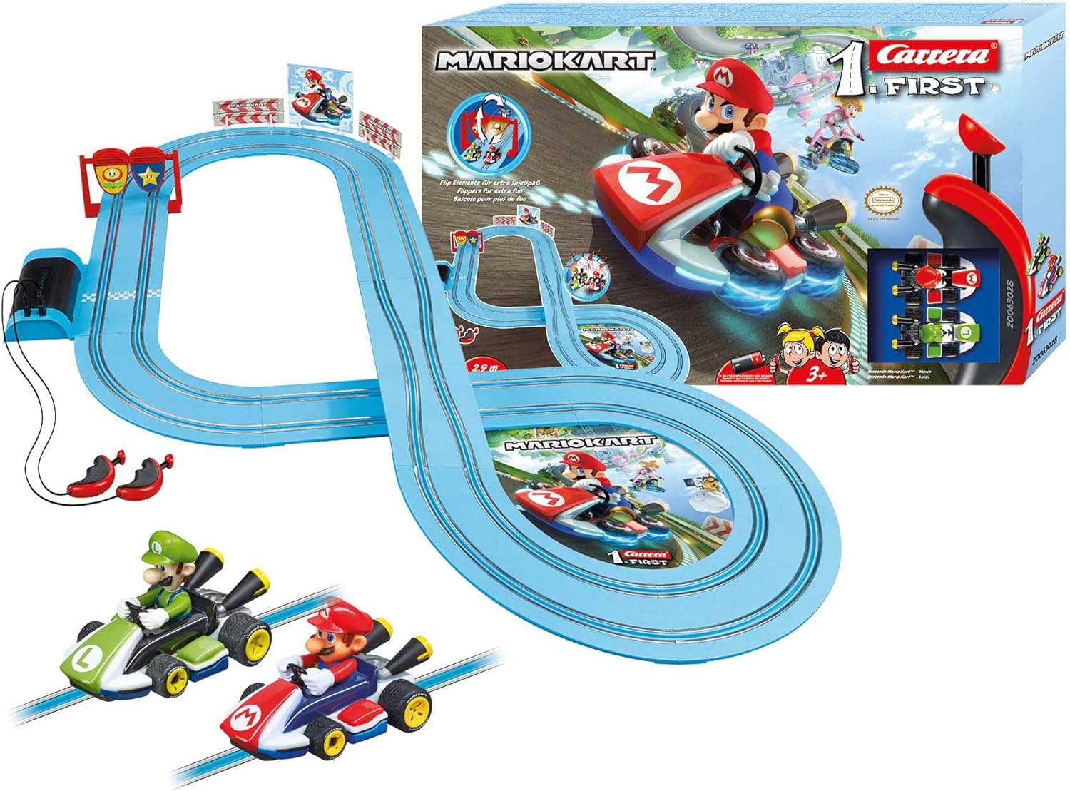 Carrera FIRST Nintendo Mario Kart™ Rennstrecken-Set