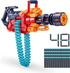 X-Shot Excel Crusher Schaumstoffdart-Blaster (35-Kapazität-Dartgürtel, 48 Darts), Red