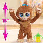 furReal Peanut, das verspielte Äffchen – Interaktives Plüschtier (38 cm)