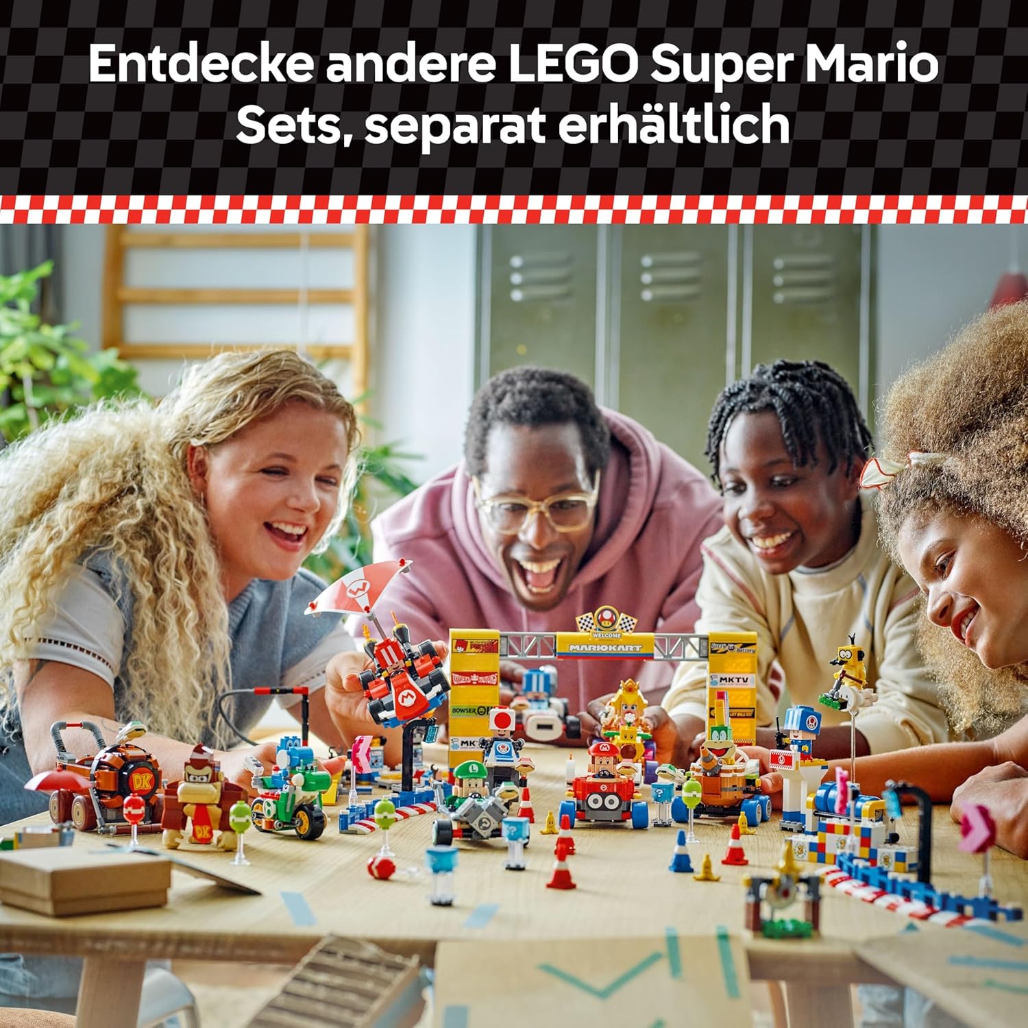 LEGO Mario Kart – Baby Mario vs. Baby Luigi, Nintendo Figuren zum Sammeln, 2 baubare Spielzeugflitzer, Geschenk für Jungen, Mädchen und Gamer ab 8 Jahren, Abenteuer Spielzeug 72034