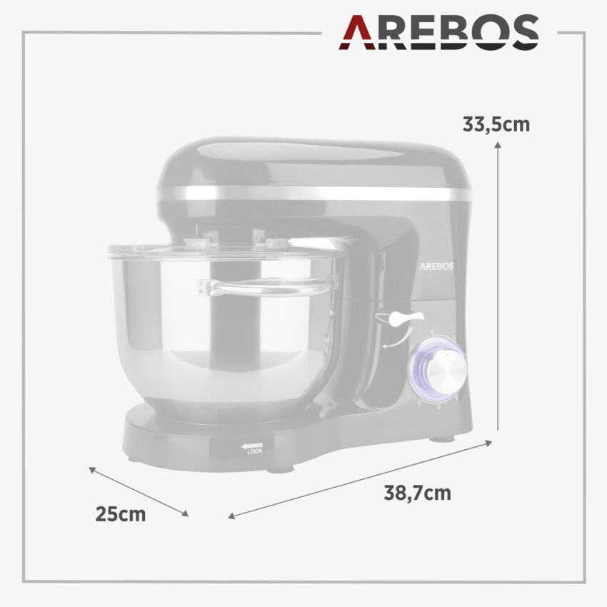 Retourenware Küchenmaschine 1500W, 6L