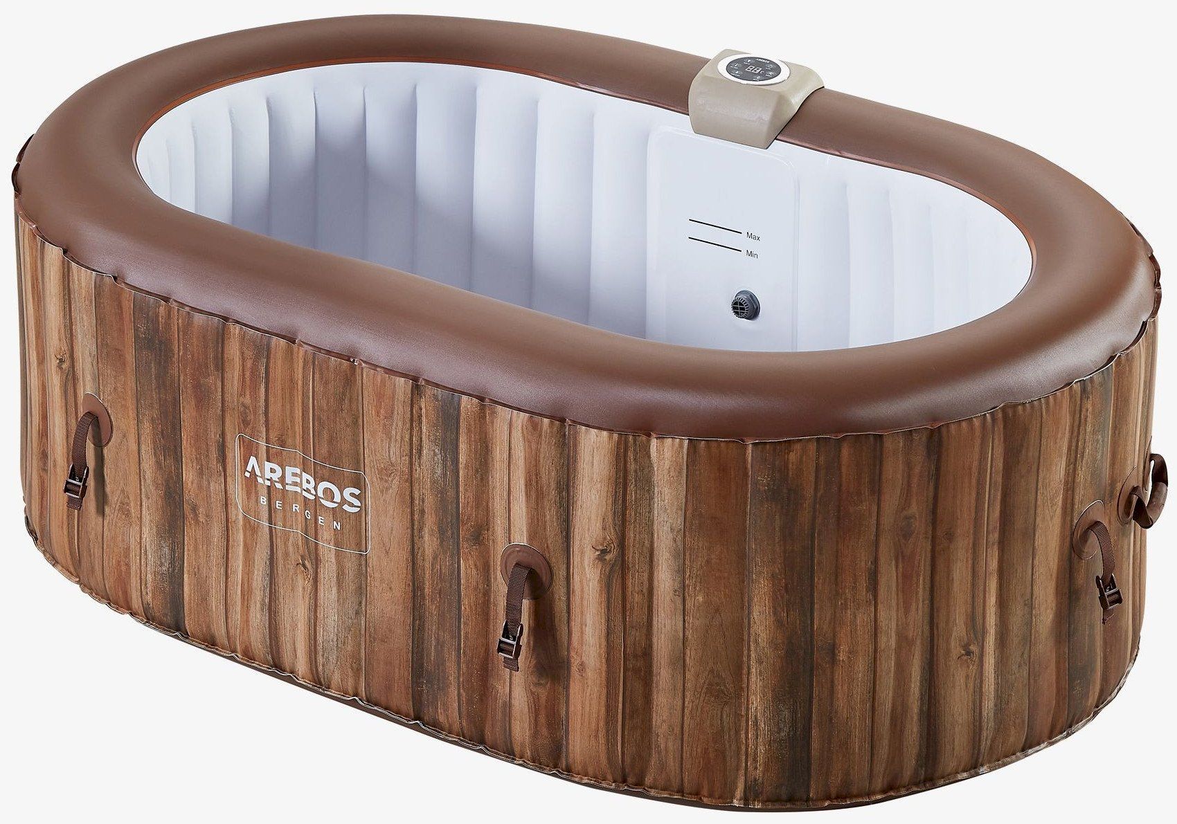 AREBOS Bergen Spa Whirlpool 2 Personen