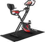 Heimtrainer Ergometer mit Power Ropes