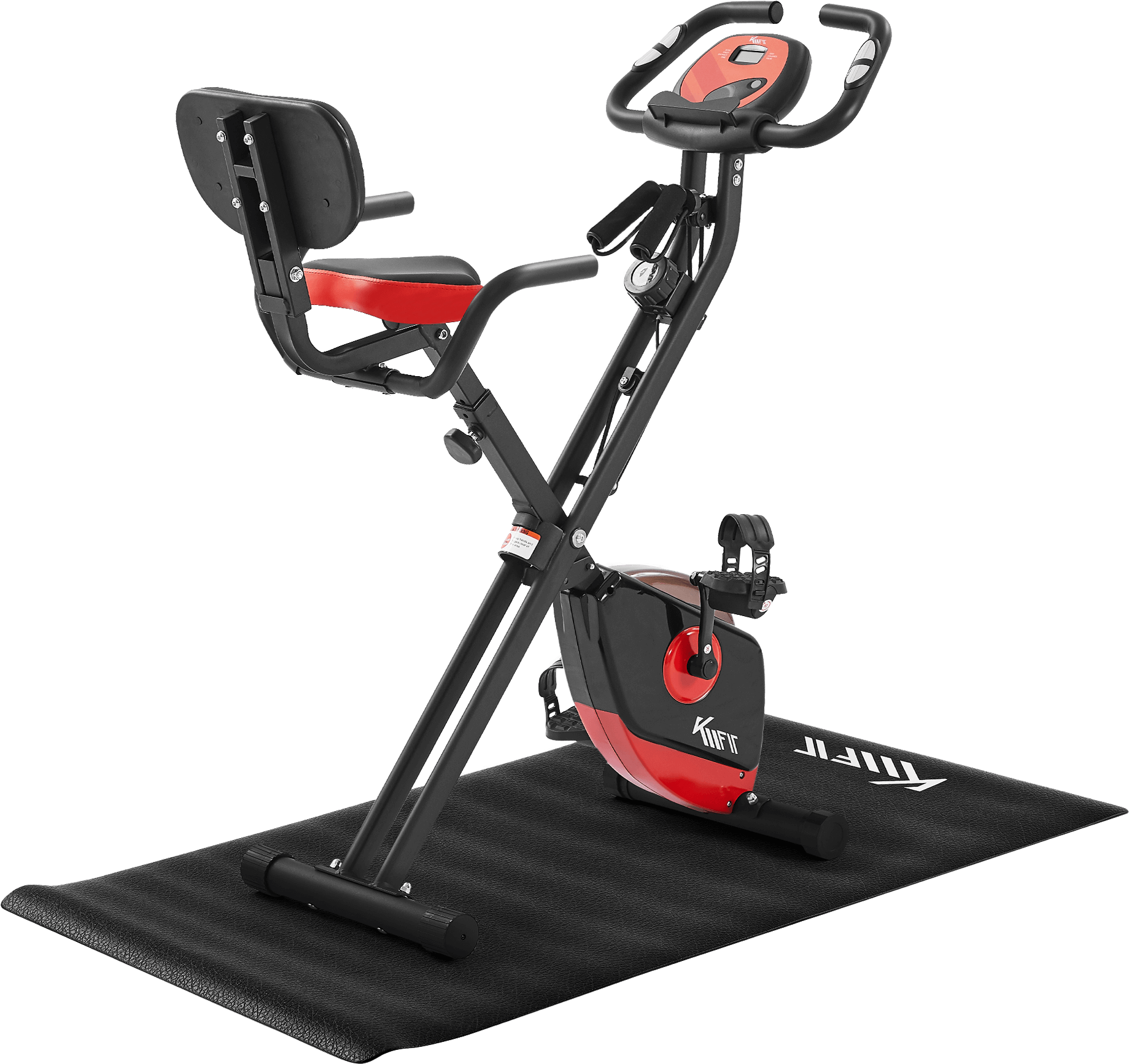 Heimtrainer Ergometer mit Power Ropes