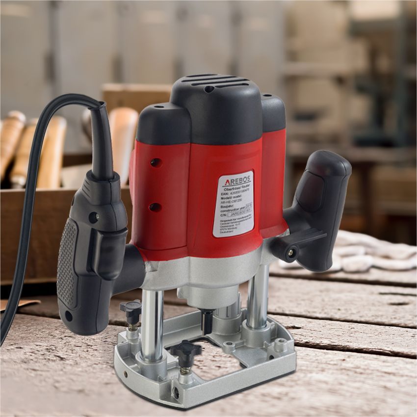 Oberfräse 1200W inkl. 12 Fräser - NEU