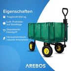 Bollerwagen 550kg grün
