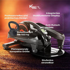 KM-Fit Beintrainer Crosstrainer Heimtrainer 2in1 Fitness Sport Ellipsentrainer
Menge