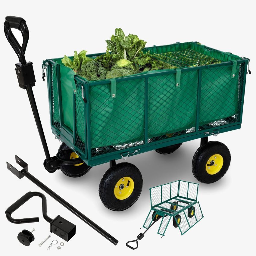 Bollerwagen 550kg grün