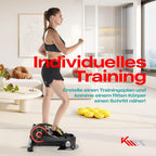 KM-Fit Beintrainer Crosstrainer Heimtrainer 2in1 Fitness Sport Ellipsentrainer
Menge